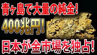 【海外の反応】青ヶ島で400兆円以上の純金発見！驚異的な資源量に世界が驚愕！