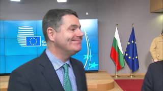 This is the new Eurogroup President Mr Paschal Donohoe