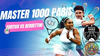 TopSpin2k25. Master 1000 Paris. Furtivo vs Berrettini.