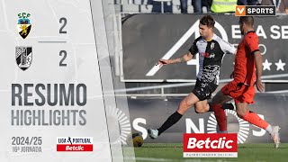 Resumo: Farense 2-2 Vitória SC (Liga 24/25 #16)