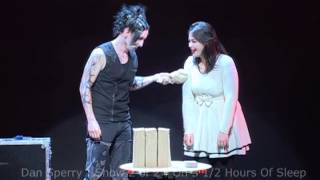 craziest chick ever on stage with Shock Illusionist Dan Sperry : Anti-Conjuror