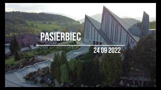 Pasierbiec Sanktuarium 2022 widok z góry