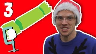 3 high explosive crackers in SLOW MO | 12 Explosions of Christmas with Greg Foot | Head Squeeze