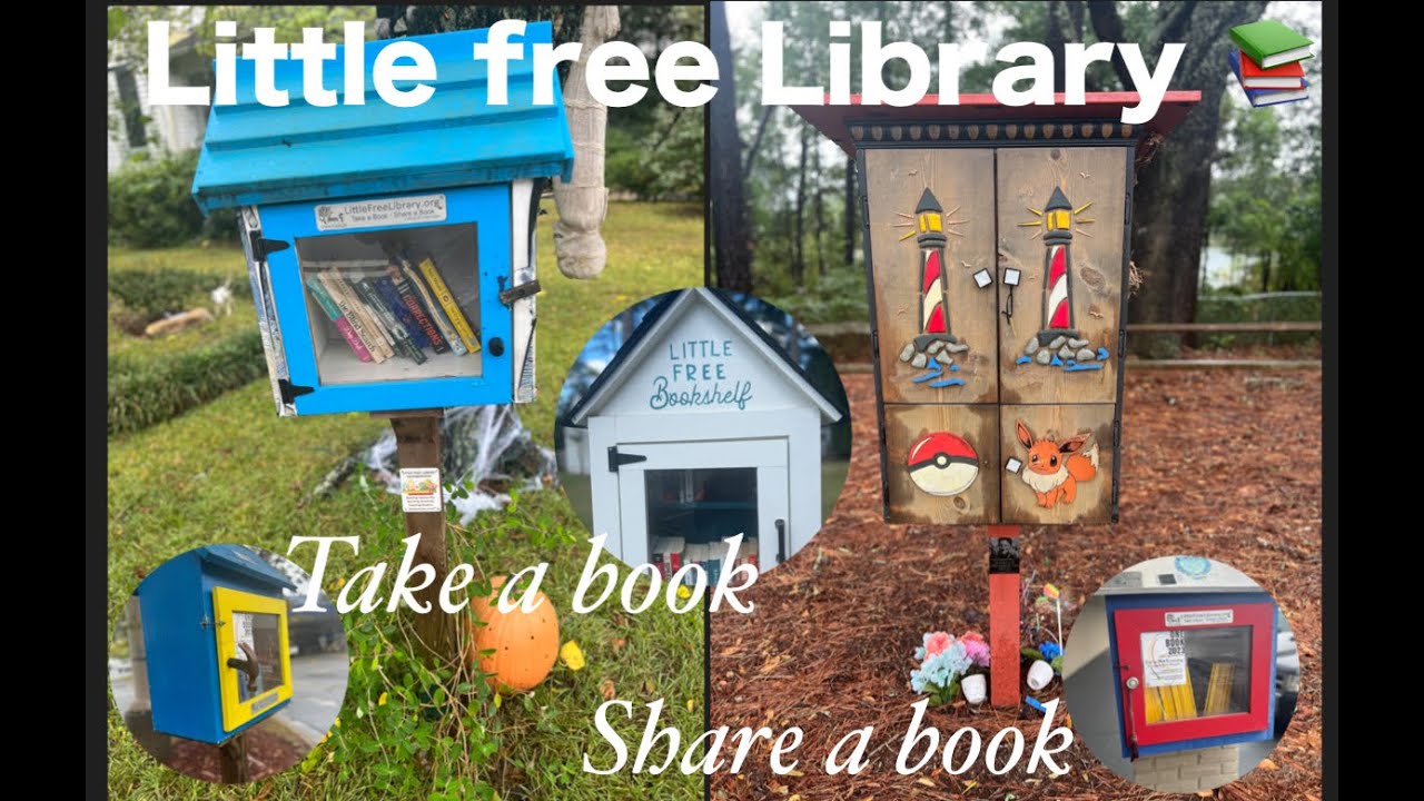 Come Little Free Library Hunting With Me Take A Book Share A Book
