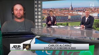 Carlos Alcaraz Clinches ATP Year-End World No.1 Ranking | Tennis Channel Live 2022