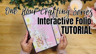 One Hour Crafting Ep.20 💕 Interactive Folio TUTORIAL | Start to Finish!!