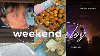 weekend vlog | Lalka, vinokilo na stoczni, niedziela w kościele \u0026 gender reveal party