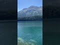 The stunning Lake St Moritz, Upper Engadin 🇨🇭