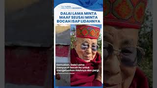 Dalai Lama Minta Maaf seusai AKSI TAK SENONOHNYA yang Kecup Bibir Bocah Laki-laki Tuai Kecaman