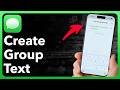 How To Create And Name A Group Text On iPhone