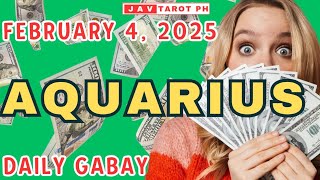 AQUARIUS February 4, 2025 DAILY Gabay Tarot Reading