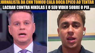 NIKOLAS FERREIRA APLICOU CALA BOCA ÉPICO NO JORNALISTA DA CNN QUE TENTOU LACRAR CONTRA O VIDEO SOB