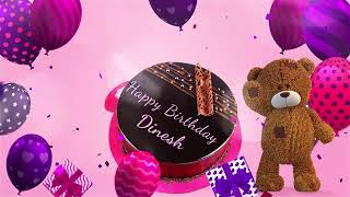 Happy Birthday Dinesh | Dinesh Happy Birthday Song