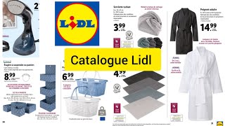 catalogue Lidl du 28/12/2022 au 03/01/2023 arrivage sans alimentation 🛒#lidl #catalogue #lidlfrance