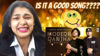 MODERN RANJHA - Singhsta | Yo Yo Honey Singh | Reaction | Kelaya Reacts | Latest Punjabi Song 2021