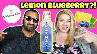 Karma Probiotic Water Blueberry Lemonade Review