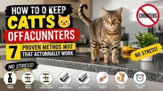 How to Keep Cats Off Counters: 7 Methods That Work