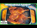 NINJA WOODFIRE GRILL SMOKED WHOLE TURKEY! | Ninja Woodfire Grill Recipes!