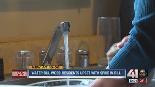 Residents upset with spike in water bill