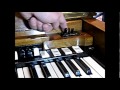 Hammond Organ - Cleaning the Keyboard AREA   Part I