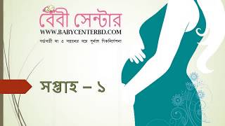 সপ্তাহভেদে গর্ভাবস্থা | সপ্তাহ – ১ | Pregnancy Week 1 | Pregnancy Week by Week |  Baby Center BD 🚺