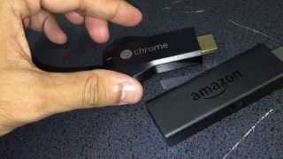 Amazon Fire TV Stick OR Google Chromecast
