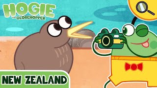 Learn About NEW ZEALAND! 🐋🌍 Hogie the Globehopper Full Episodes 🧭 Geography for Kids