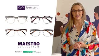 Maestro Collection- Featuring Premium Browline Glasses for Modern Leaders #browlineglasses