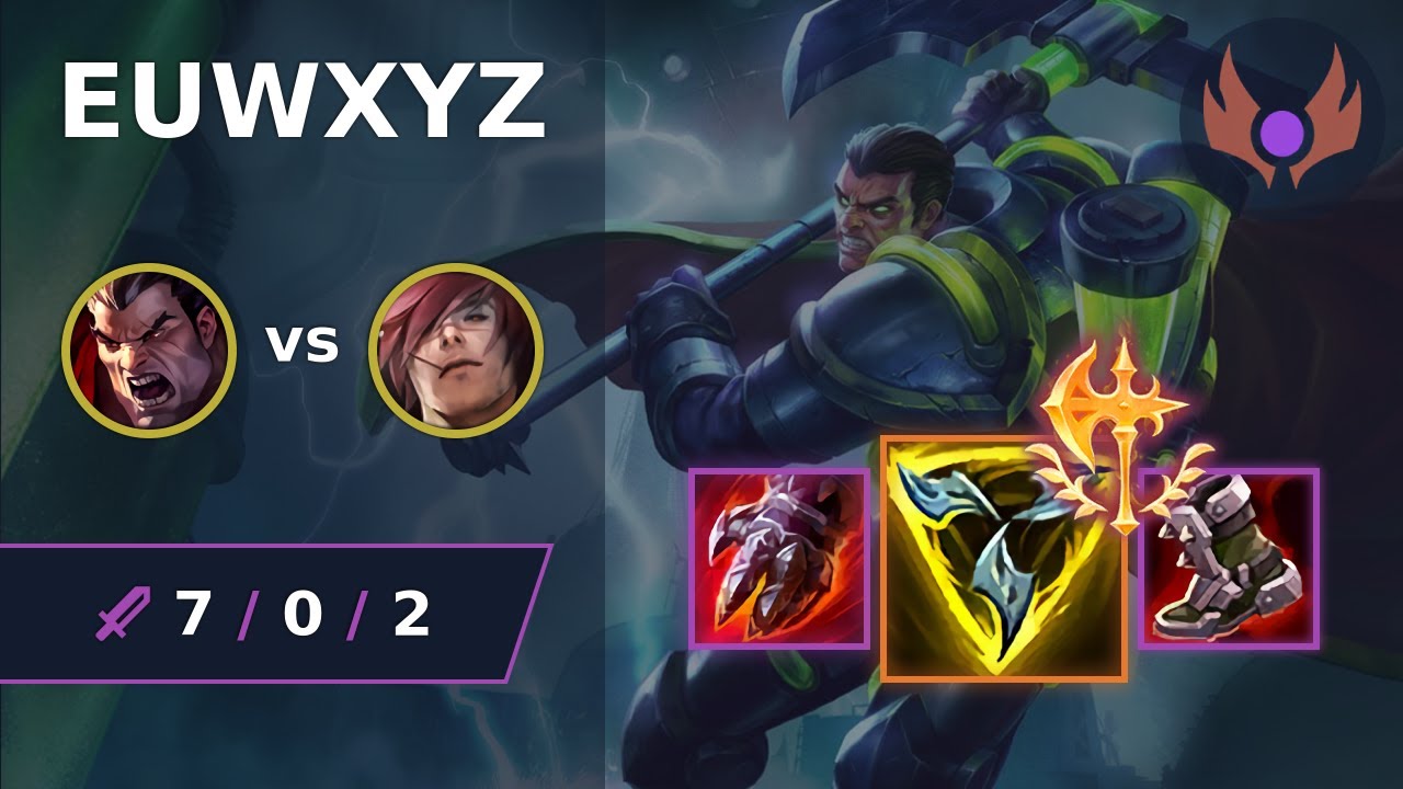 Euwxyz Darius Top Vs Sett Euw Master Lol Season 2024 Youtube