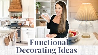 PRACTICAL DECORATING IDEAS | HOME DECOR INSPIRATION | DECORATING ON A BUDGET