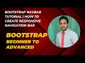 Bootstrap Navbar Tutorial | How to Create Responsive Navigation Bar