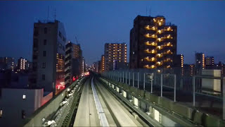 新交通システム日暮里舎人ライナー新型車両320形に乗ってみた！