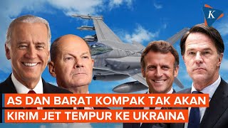 Setelah Kirim Tank, Barat dan AS Kompak Tak Mau Kirim Jet Tempur ke Ukraina