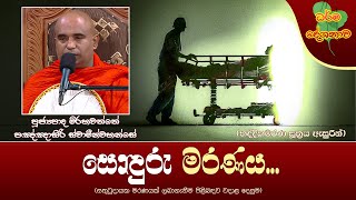 Ven Mirahawatte Pannasiri Thero |2024-04-10 | 12:30 PM (සොඳුරු මරණය...)