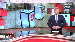 Lietuvos Rytas TV - News opening sequence (5 March 2023, 18:00)