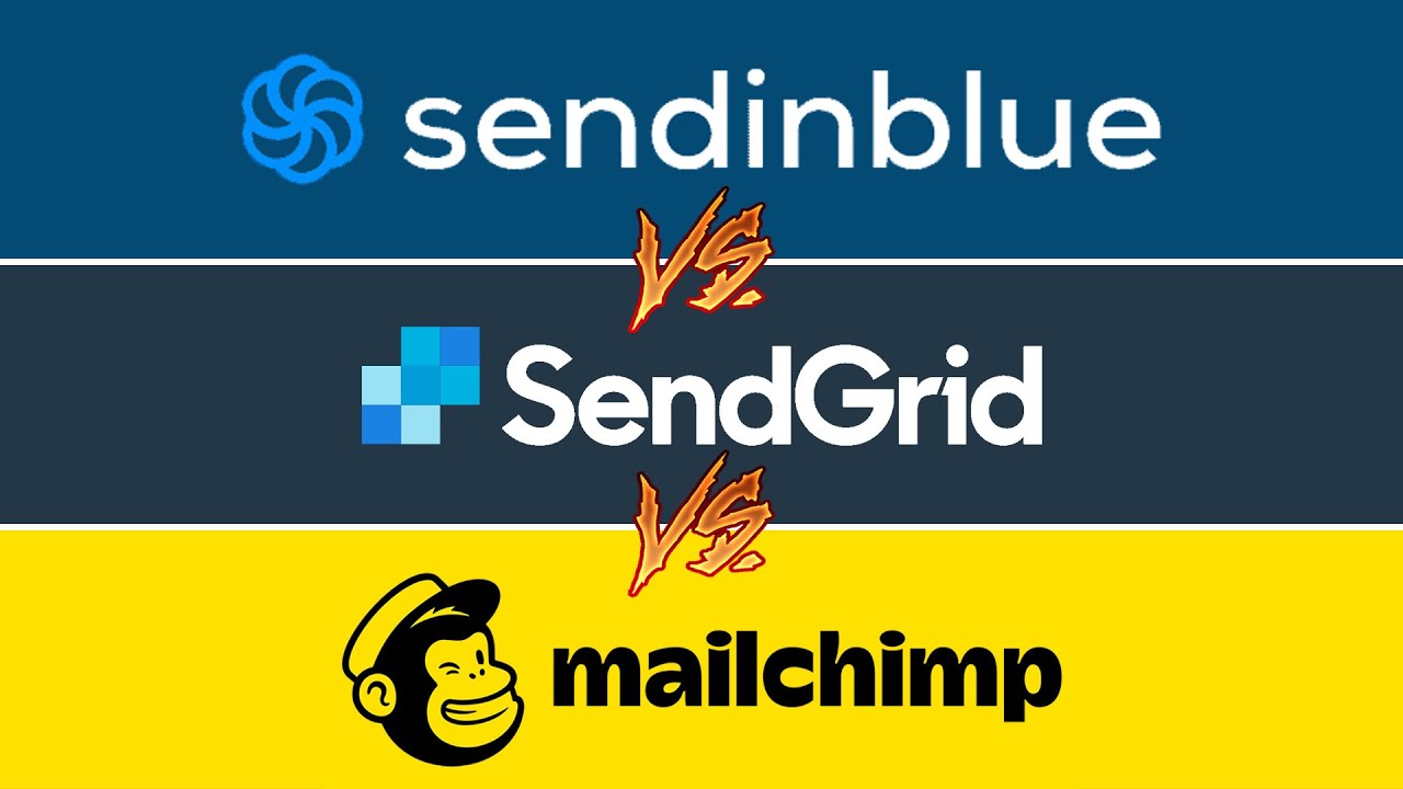 SendInBlue Vs SendGrid Vs Mailchimp For Email Marketing 2023 | Which ...