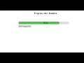 Progress Bar JavaScript, CSS, HTML