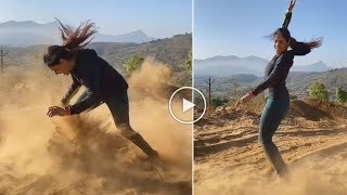Genelia Doing The Happy Dance in Sand | Genelia Latest Video | Daily Culture