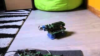 Formula Flowcode robot controlled by Bluetooth