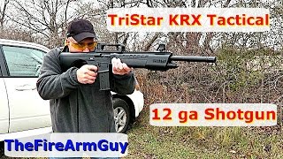 TriStar KRX Tactical Semiauto 12 Gauge Shotgun - TheFireArmGuy