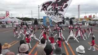 2013 前沢よさこいフェスタ 新風宮古流星海☆（イオン会場）