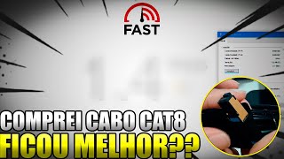 CABO DE REDE CAT8: COMPREI E INSTALEI DEU BOM?