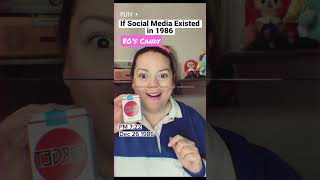 If Social Media Existed in 1986: 80’s Candy #shortsmaschallenge #vintagecandy #nostalgia #shorts