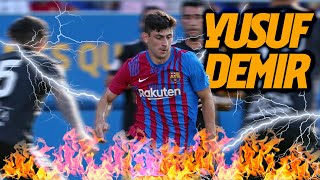 YUSUF DEMIR 💫SHINED💫 in his FIRST MATCH as a BARÇA PLAYER (BARÇA 4-0 NÀSTIC)