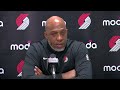 chauncey billups postgame interview portland trail blazers 94 san antonio spurs 114