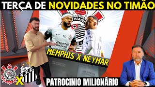 GLOBO ESPORTE CORINTHIANS! FIEL COMEMORA TIMÃO FECHA PATROCINIO MILIONÁRIO! ESTREIA DE DEPAY COM A 1