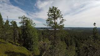 Pyhävaara and Vaaralampi in Kuusamo, Finland