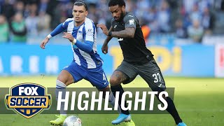 Hertha BSC Berlin vs. 1899 Hoffenheim | 2019 Bundesliga Highlights