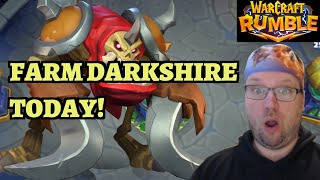 Farm Darkshire TODAY! Rattlegore Is The Easiest Boss - Warcraft Rumble