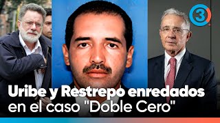 El rol de Uribe y Carlos Restrepo en la MU3RT3 de "Doble Cero" | Tercer Canal
